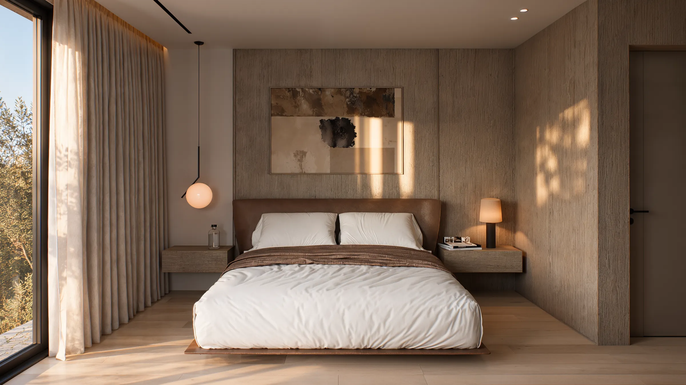 Master bedroom, Compass on the Lake villa